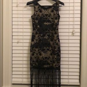 Black And Gold Dress